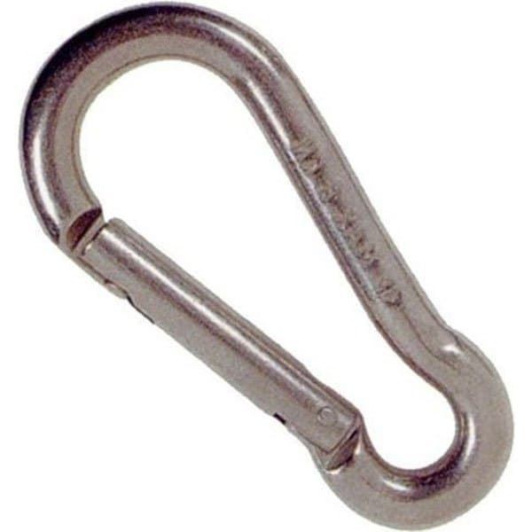 Kong Åbn Snap Shackle 10 Enheder Søvfarvet 7 mm