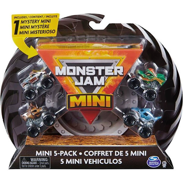 Multimarca Monster Jam Mini-ajoneuvopakkaus