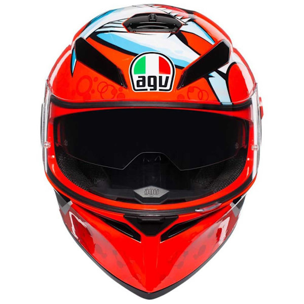 Agv Outlet Fullt Ansikte Hjälm K3 Sv Multi Mplk Orange XS