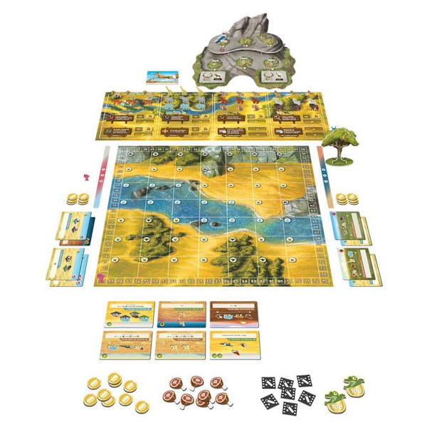 Asmodee Brætspil Vida Salvaje Serengeti Gylden