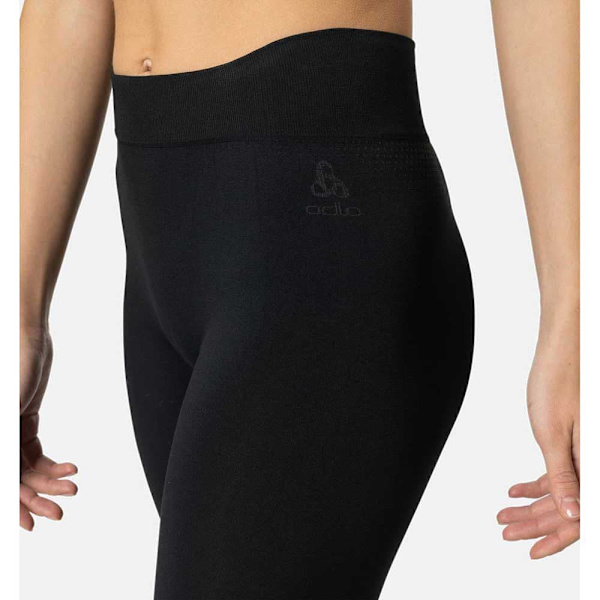 Odlo Performance Light Eco Baselagbukser Sort XL Kvinde
