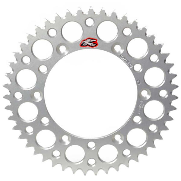 Renthal 224u-520 Ultralight Grooved Rear Sprocket Søvfarvet 44t