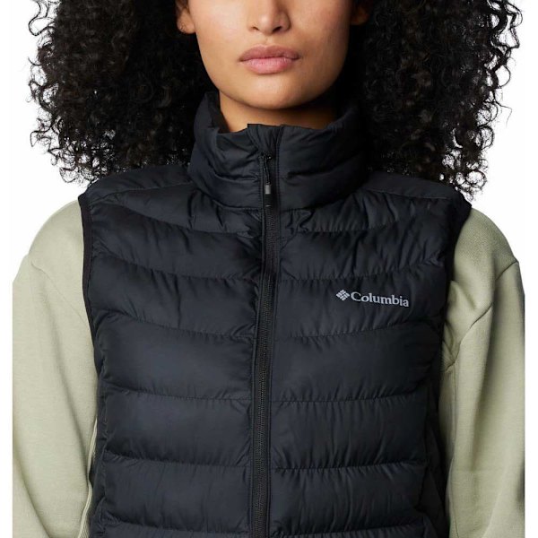 Columbia Powder Lite™ Ii Vest Sort M Kvinde