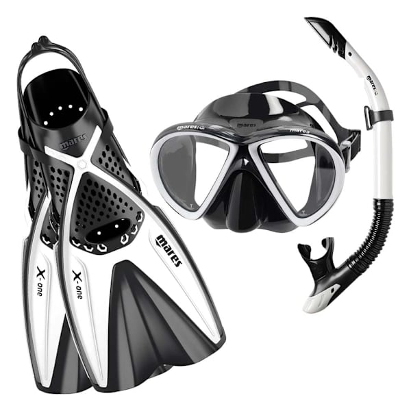 Mares Aquazone Set X One Marea Hvid,Sort S-M