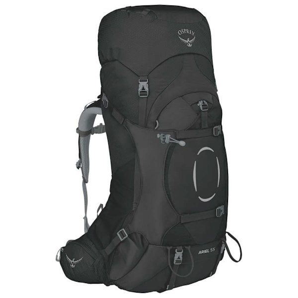 Osprey Rygsæk Ariel 55l Sort,Grå M-L