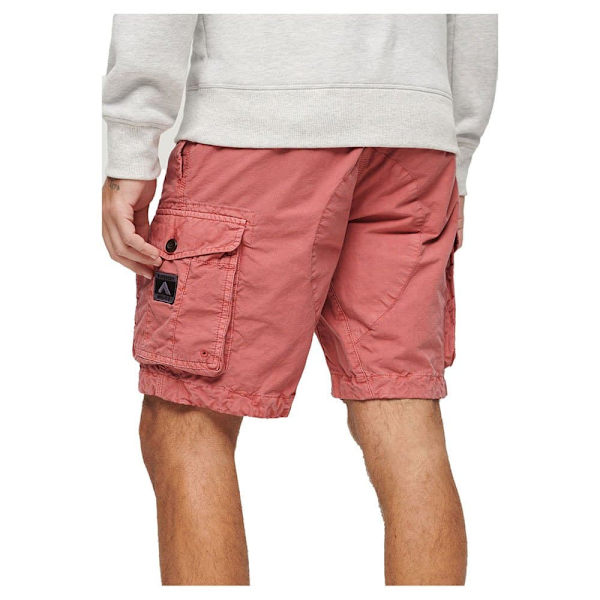 Superdry Parachute Light Cargo Shorts Rosa 28 Man