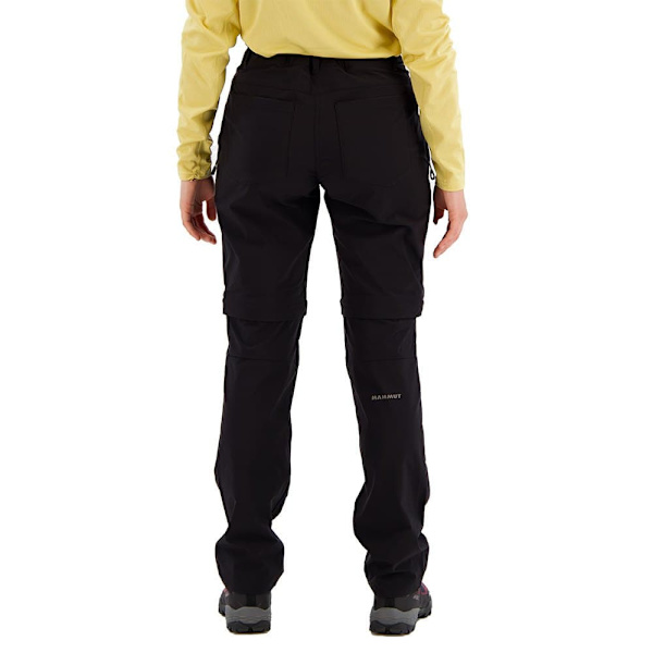 Mammut Runbold Zip Off Bukser Sort 46 / Regular Kvinde