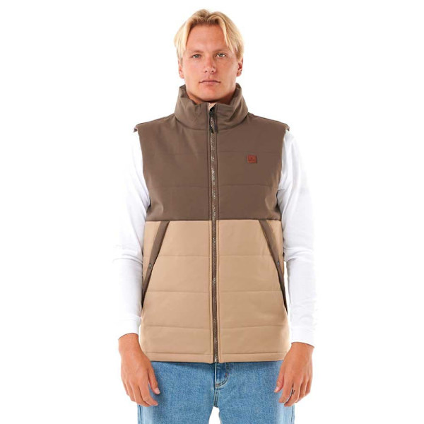 Rip Curl Anti Series Ridge Väst Brun M Man