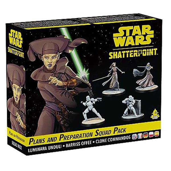 Asmodee Lautapeli Star Wars Shatterpoint Plans And Preparation Squad Pack Kultainen