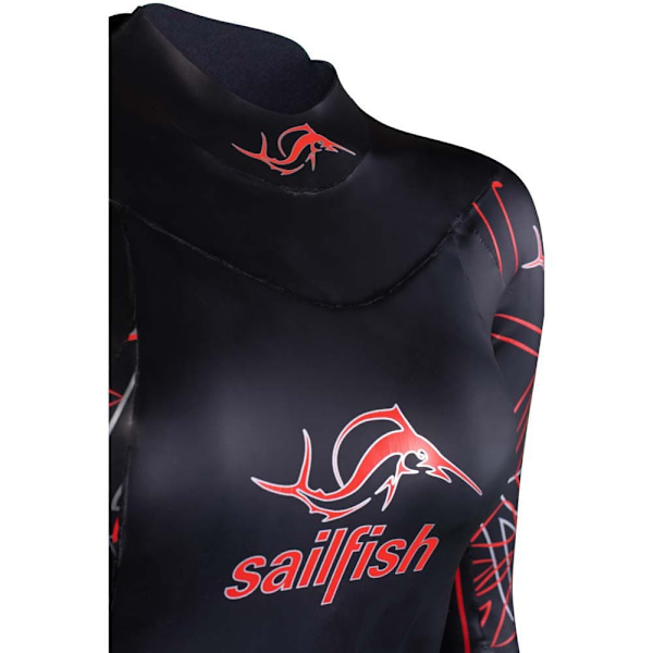Sailfish Märkäpuku Nainen Attack 7 Musta XS