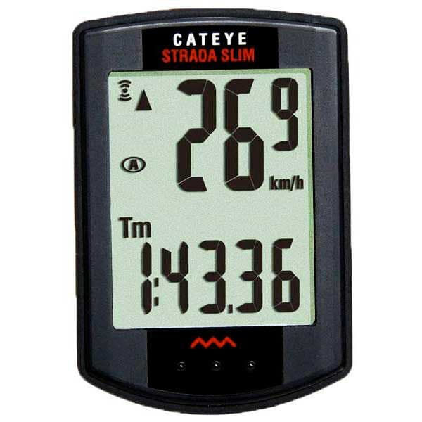 Cateye Cykelcomputer Rd310 Strada Slim Sort
