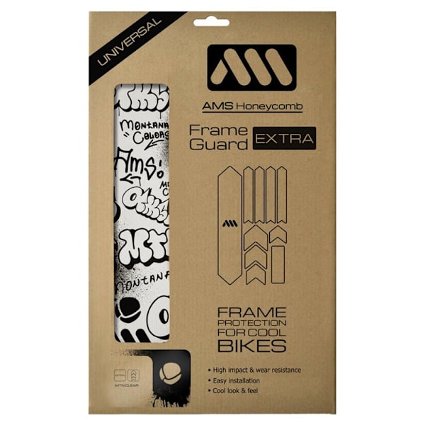 All Mountain Style Frame Guard Extra Stickers Honeycomb Transparent