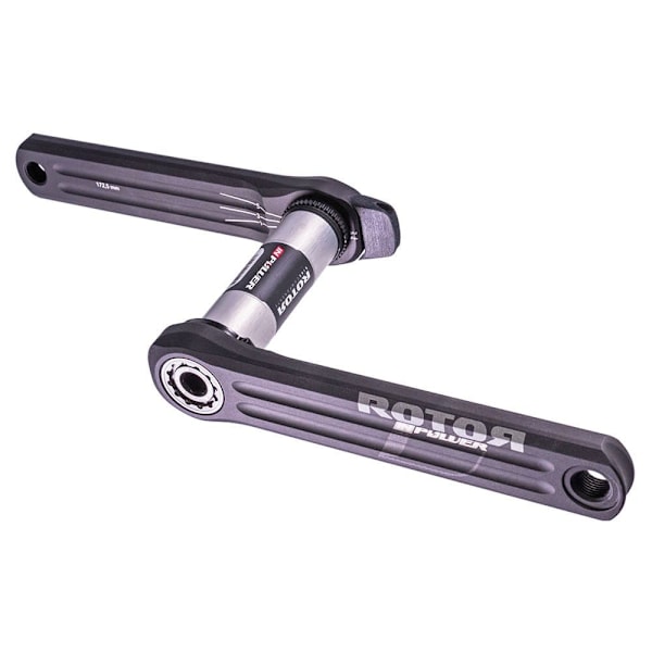 Rotor Inpower Road Direct Kranksæt Med Effektmåler Sort 175 mm