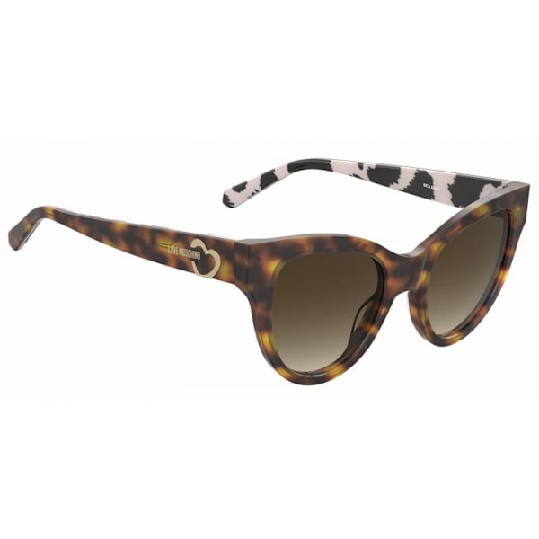 Love Moschino Mol053s1nrf0h Solglasögon För Kvinnor Brun  Man