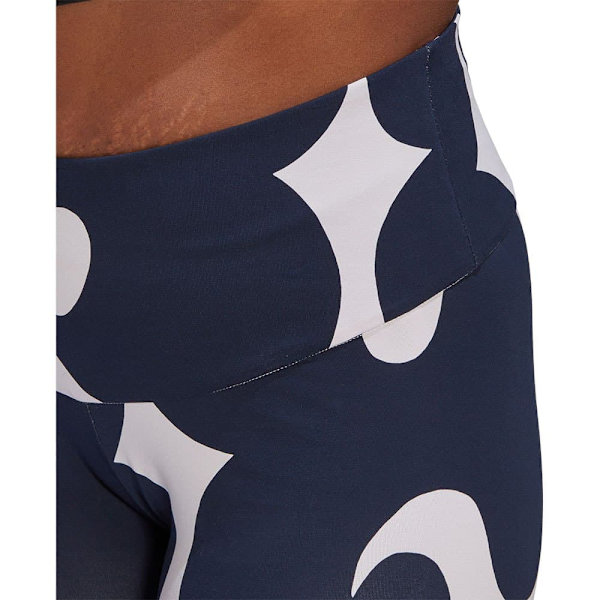 Adidas Leggings Marimekko Rib Knæ-big Blå 2X Kvinde