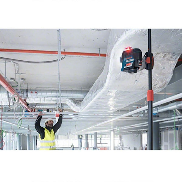Bosch Professional Laser Niveau Linjer Gll 3-80 C+bm 1 L-boxx Gylden