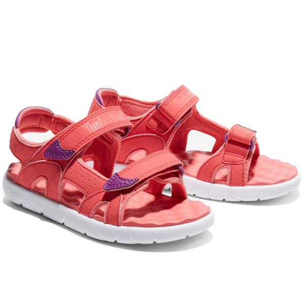 Timberland Perkins Row 2 Strap Junior Sandaalit Punainen EU 40