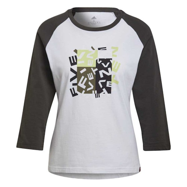 Five Ten Långärmad T-shirt Gfx Vit S Kvinna