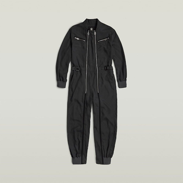 G-star Zip Wide Overall Blå XS Kvinna