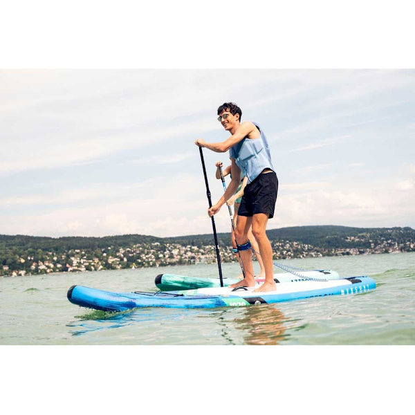 Aztron Oppusteligt Paddle Surf Sæt Mercury 2.0 10´0´´ Hvid,Blå 330.2 cm / 81 cm