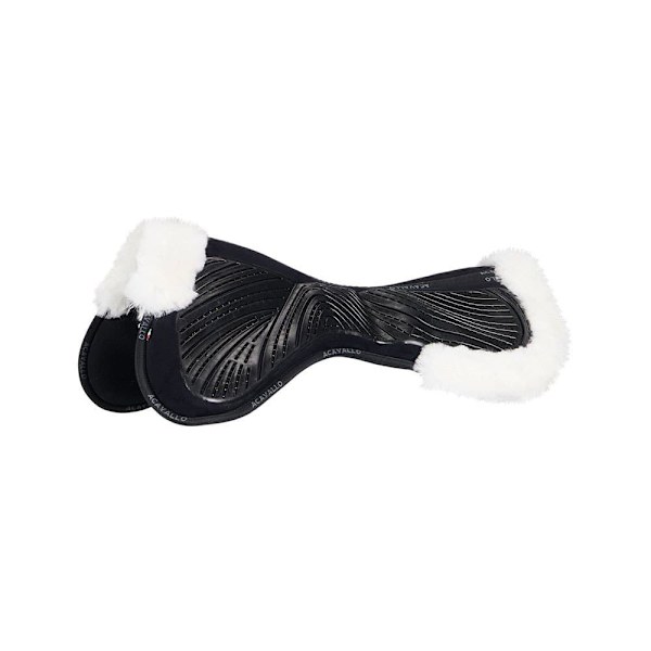 Acavallo Mf-s Jccs-s Cw-cs Gel Grip Mocka Utskuren Fårskinn Sadelpad