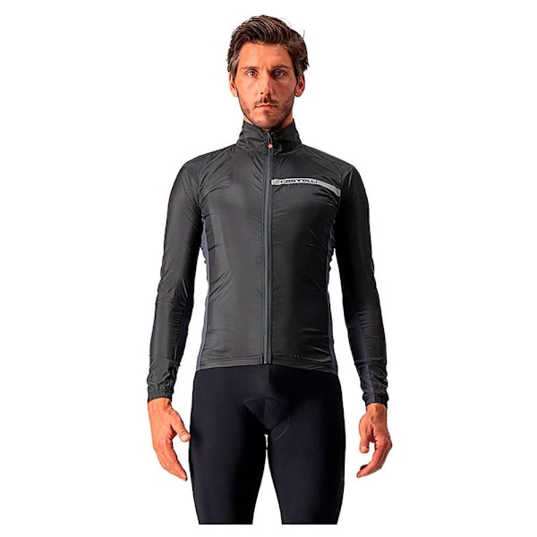 Castelli Jakke Squadra Stretch Sort XL Mand