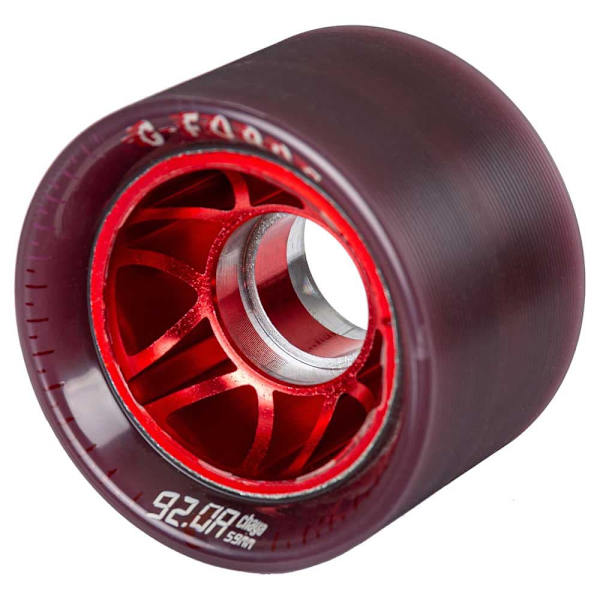Chaya Skridskor Hjul G-force Alloy 92a 4 Enheter Guld 59 x 38 mm
