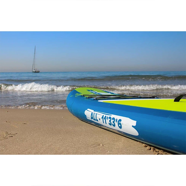 Numa Oppusteligt Paddle Surf Sæt All 11´0´´ Grøn,Blå 335.3 cm / 81 cm