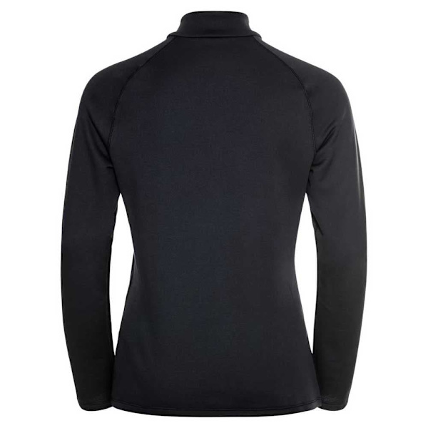 Odlo Besso 1/2 Lynlås Fleece Sort M Kvinde