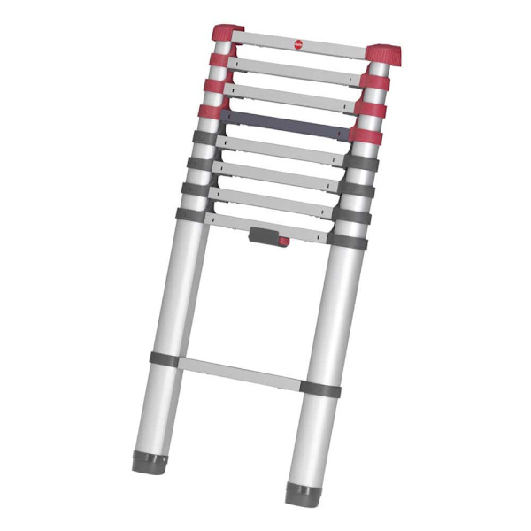 Hailo Steg Utdragbar Aluminiumstege Flexiline 320 11 Silver