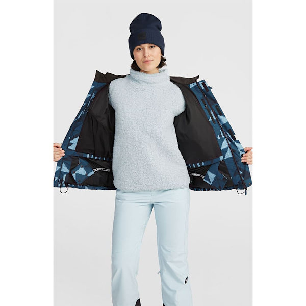 O´neill Z.e.n. Puffer Hybrid Jacka Blå XL Kvinna