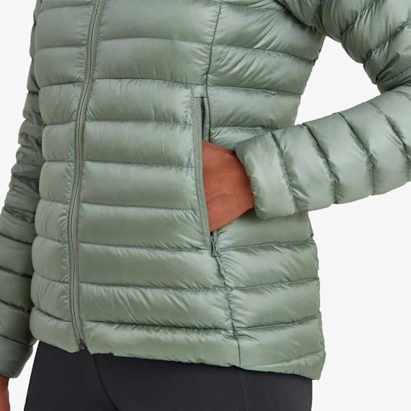 Montane Anti-freeze Fanfh Dunjakke Grøn 38 Kvinde