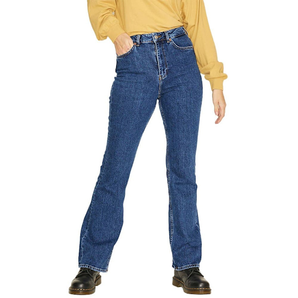 Jack & Jones Jeans Med Hög Midja Turin Bootcut Blå 32 / 30 Kvinna
