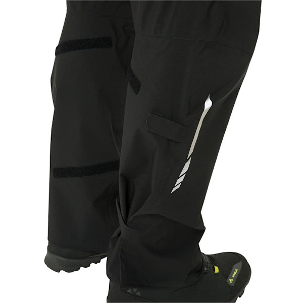 Vaude Bike Bukser Moab Rain Sort XL Mand
