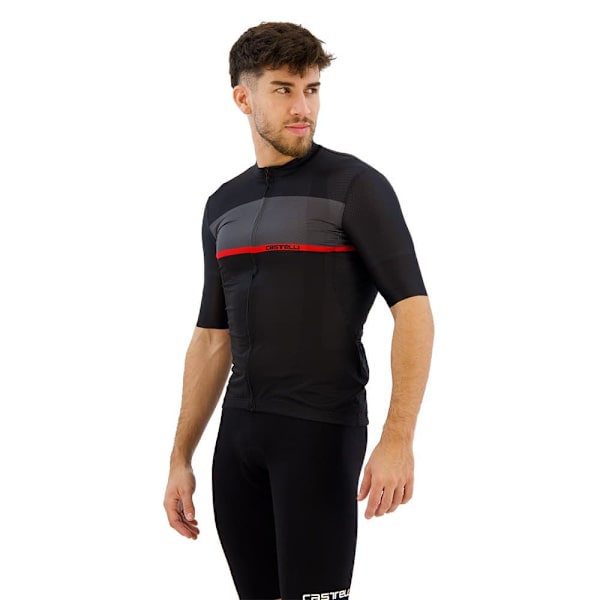 Castelli Tradizione Korta ärmar Cykeltröja Grå 2XL Man