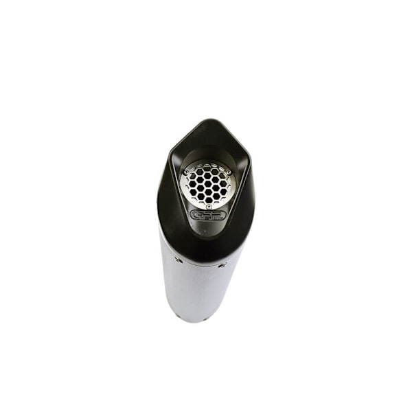 Gpr Exhaust Systems Furore Evo4 Nero Benelli Trk 702 X 2023-2024 E5 Oval Homologerad Slip On Ljuddämpare Silver Homologated