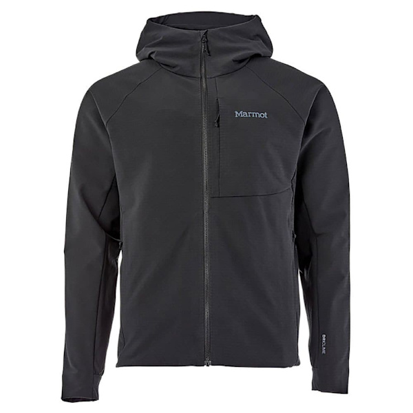 Marmot Pinnacle Driclime Sweatshirt Sort 2XL Mand