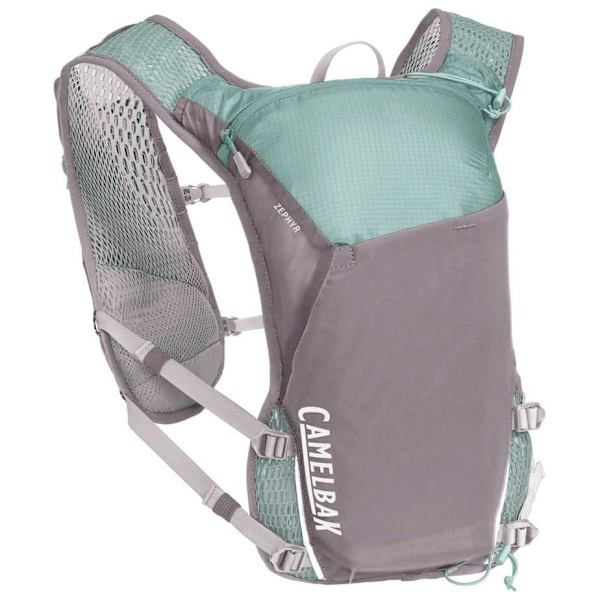 Camelbak Med Zephyr 10l 2 Snabbt Stuva Flaska Hydrering Väst Grå
