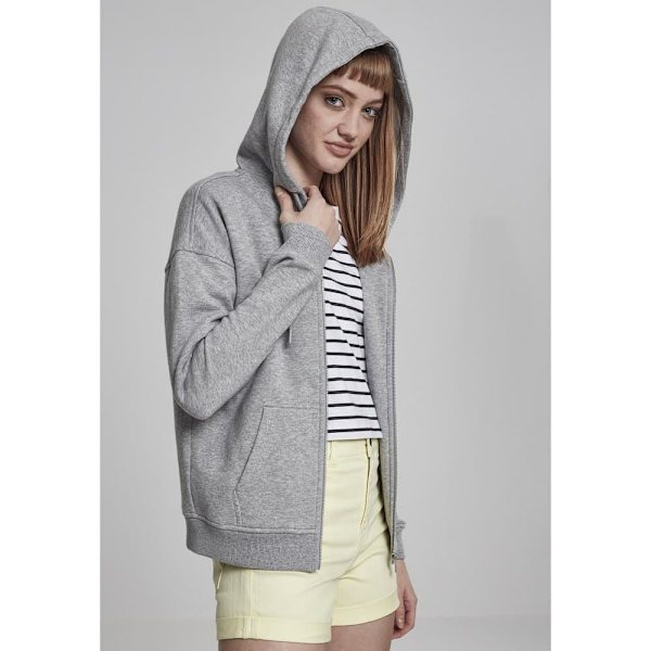 Urban Classics Claic Sweatshirt Grå XS Kvinde