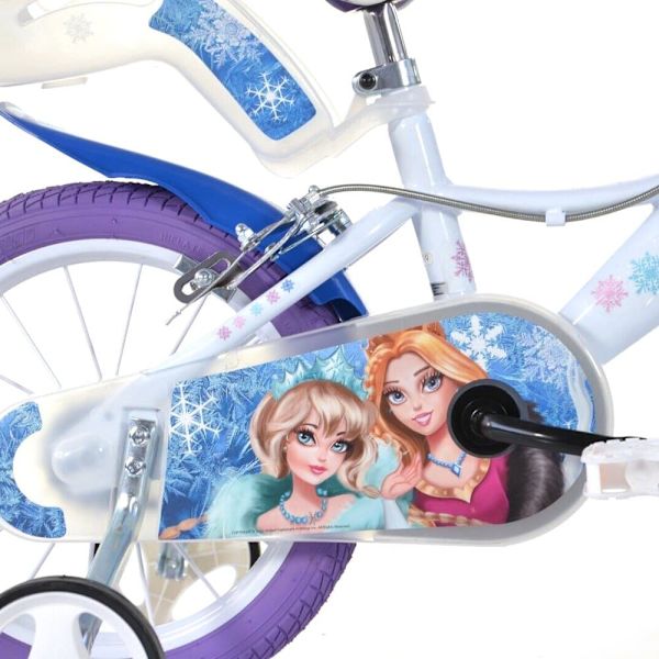 Dino Bikes Snow Queen 14´´ Pyörä Pinkki 4-6 Years Poika