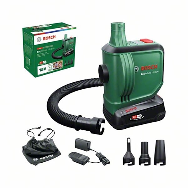 Bosch Professional Luftkompressor Easyinflate 18v-500 Set Silver One Size / EU Plug