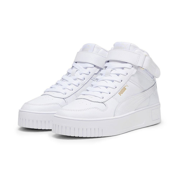Puma Utbildare Carina Street Mid Vit EU 38 1/2 Kvinna