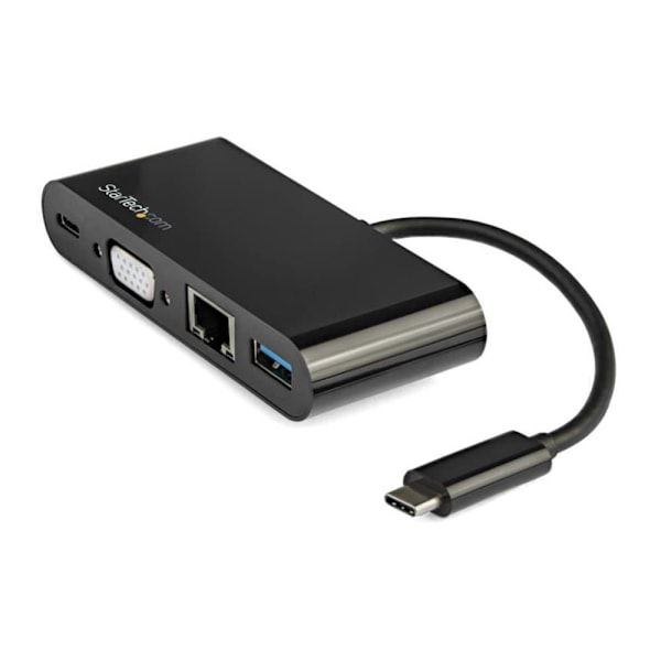 Startech Adapter Usb-c Vga Multiport Pd 60w Sort