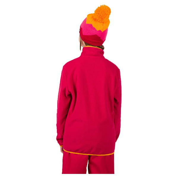Rossignol Strawpile Fleece Med Halv Dragkedja Röd 16 Years