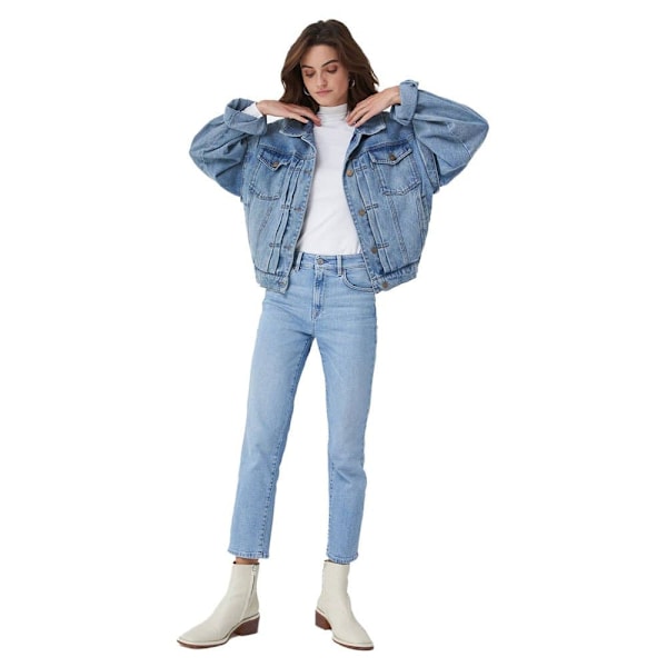 Salsa Jeans 126044-850 Cropped True Slim Light Cropped True Slim Light Jeans Blå 25 / 28 Kvinde