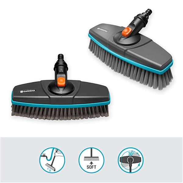 Gardena Cleansystem Mjuk Borsteborste