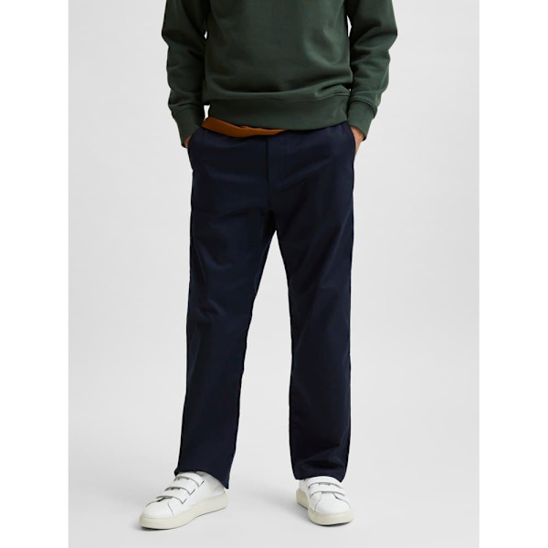 Selected Byxor Loose Salford 220 Flex Blå 30 / 32 Man