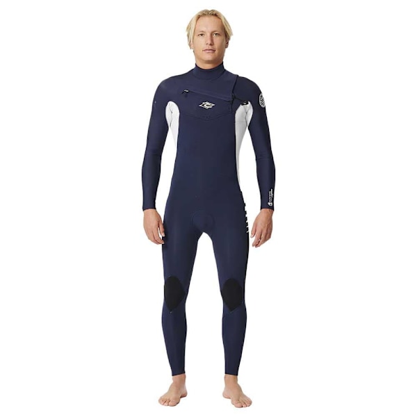 Rip Curl Langærmet Neoprendragt Med Brystlynlås D/patrol Perf 3/2 Mm Gb Stm Blå XS
