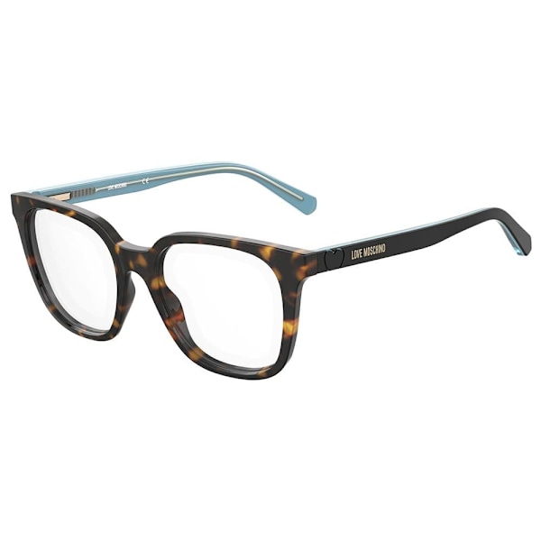Love Moschino Mol590-086 Kvinde Med Briller Gylden