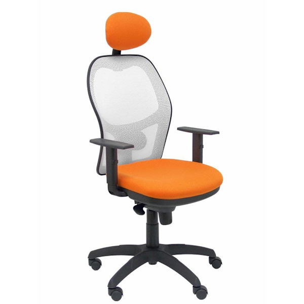 P And C Med Sengegavl Ergonomisk Skrivebordsstol Jorquera Ali308c Orange